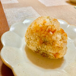 やみつき♪たぬき焼きおにぎり